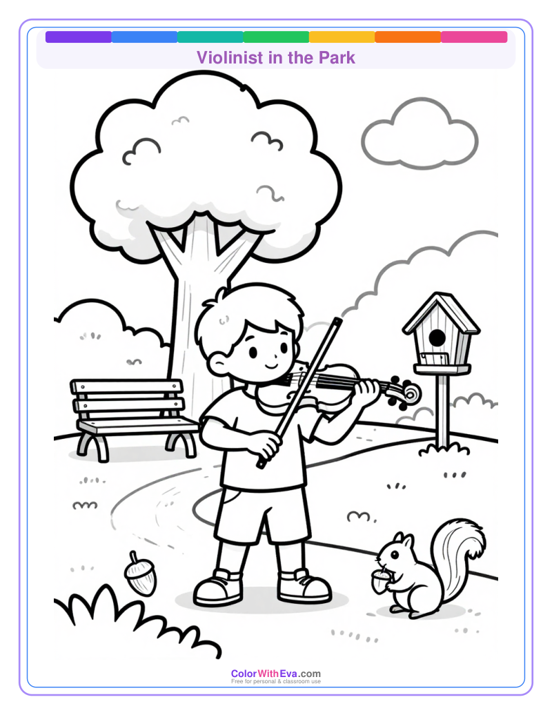 Violinist in the Park preview