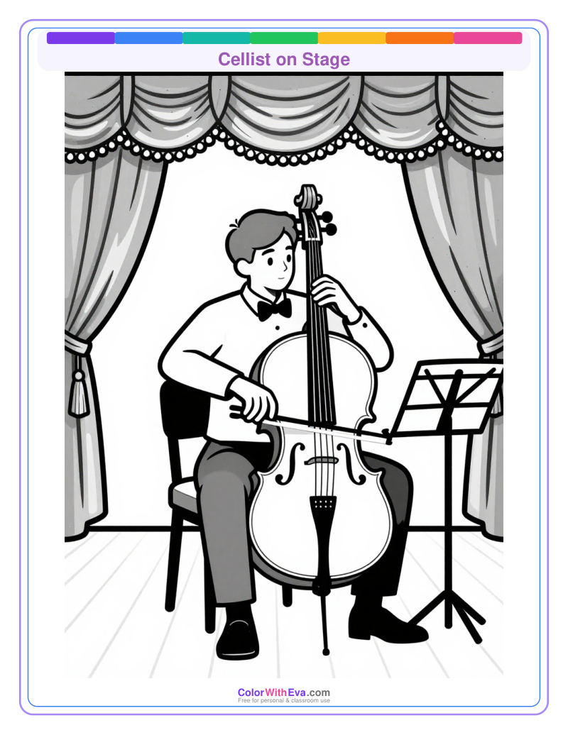Cellist on Stage thumbnail