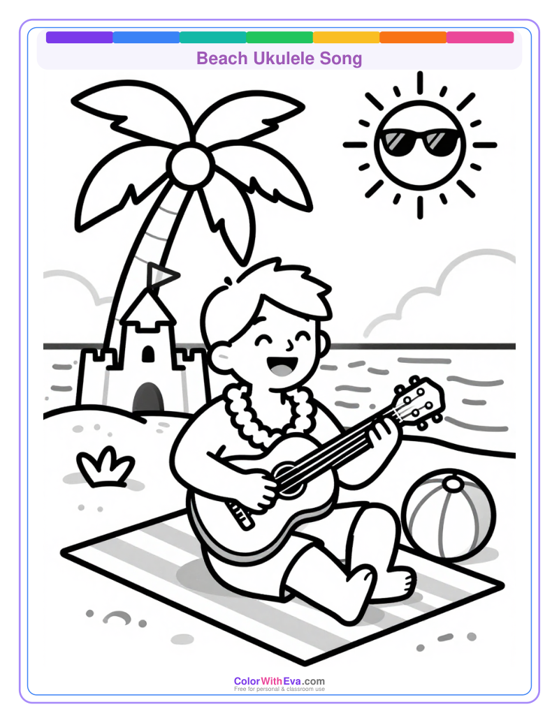 Beach Ukulele Song preview