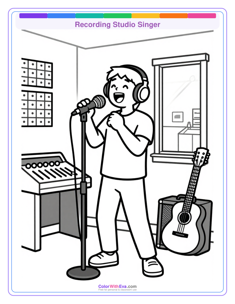 Recording Studio Singer preview