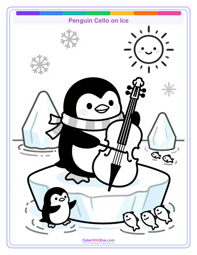 Penguin Cello on Ice thumbnail