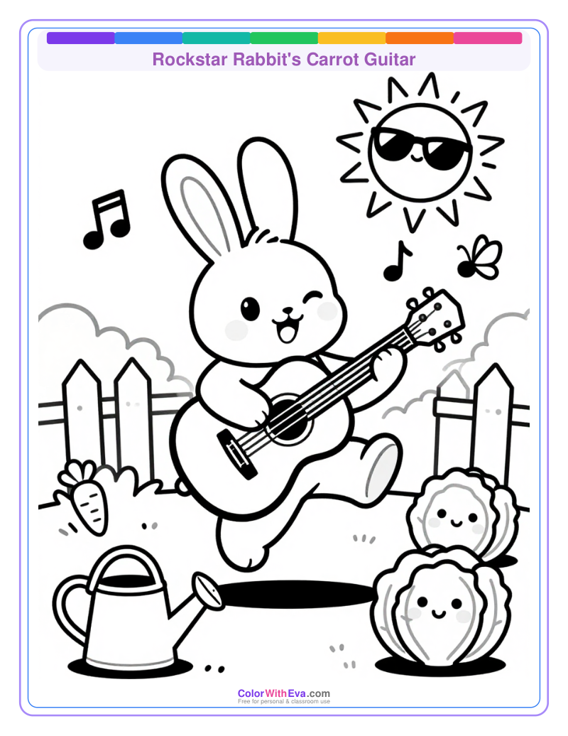 Rockstar Rabbit's Carrot Guitar thumbnail