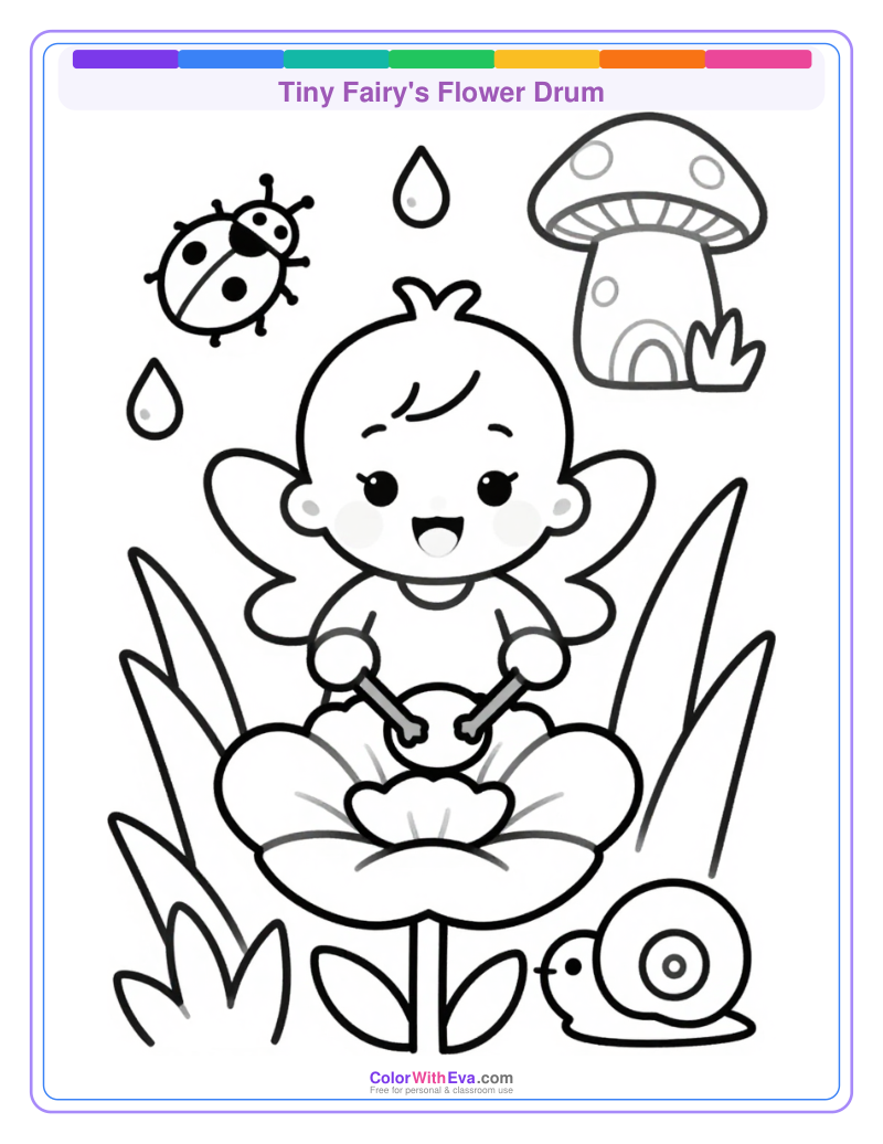 Tiny Fairy's Flower Drum thumbnail