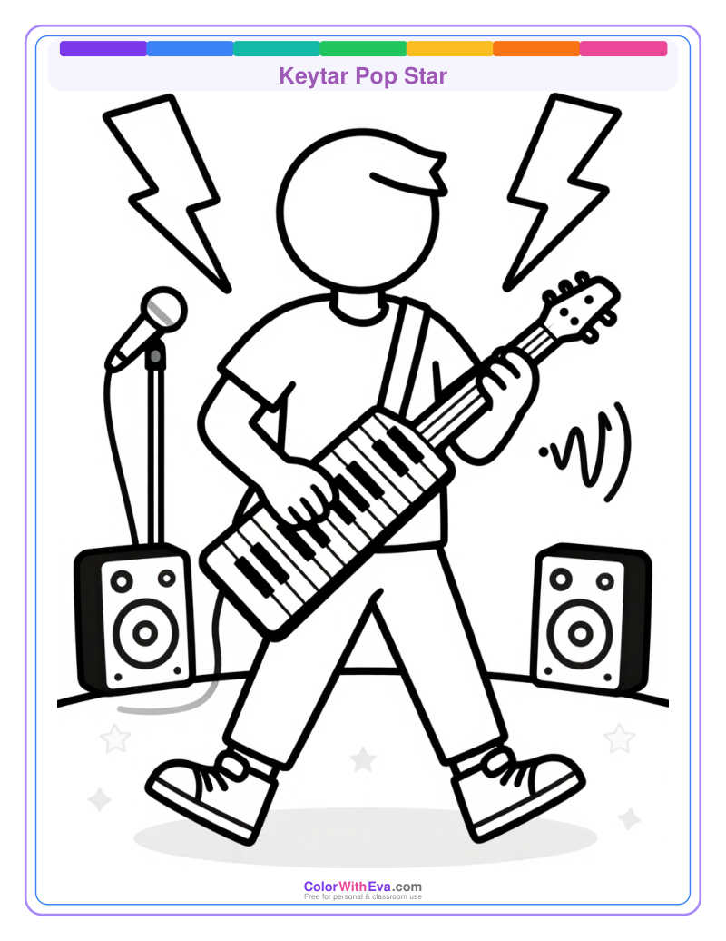 Keytar Pop Star preview