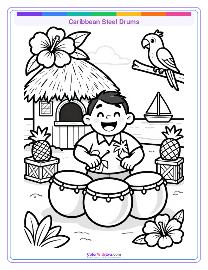 Caribbean Steel Drums preview