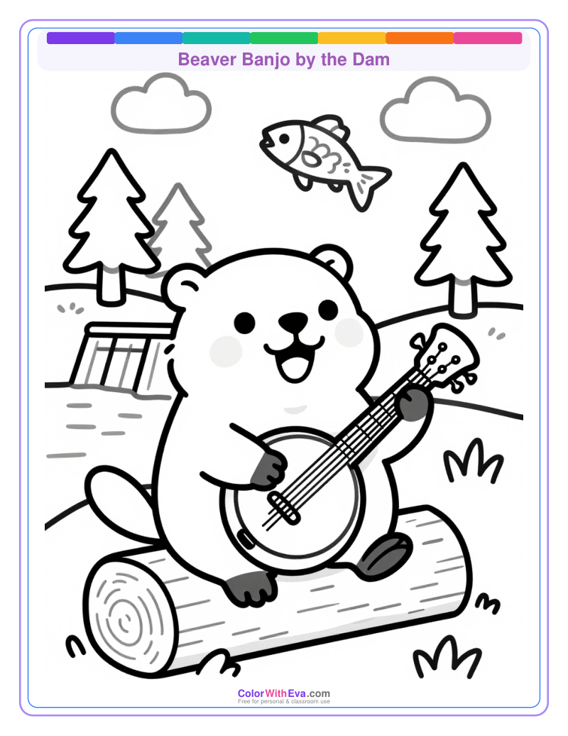 Beaver Banjo by the Dam thumbnail