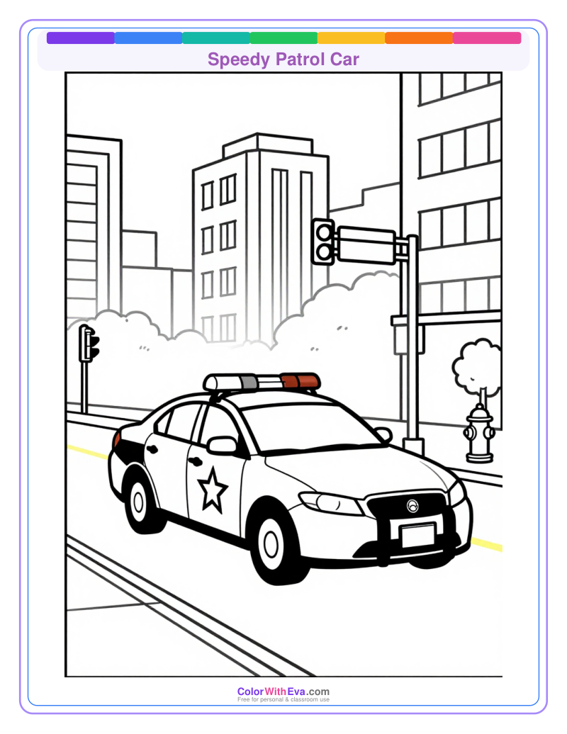 Speedy Patrol Car preview