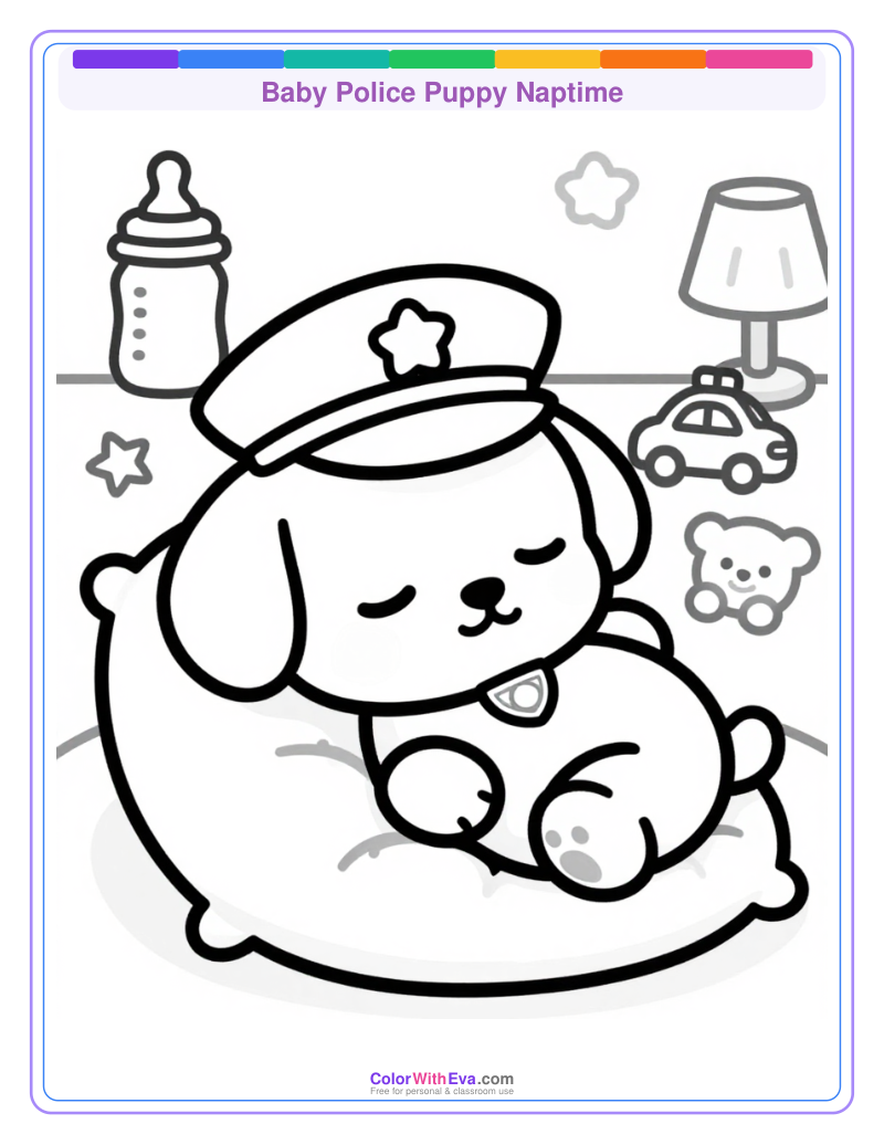 Baby Police Puppy Naptime thumbnail