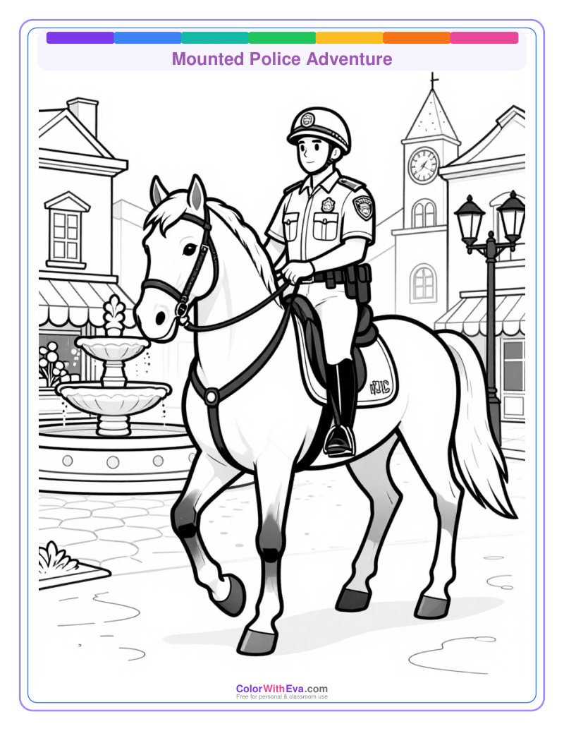 Mounted Police Adventure preview