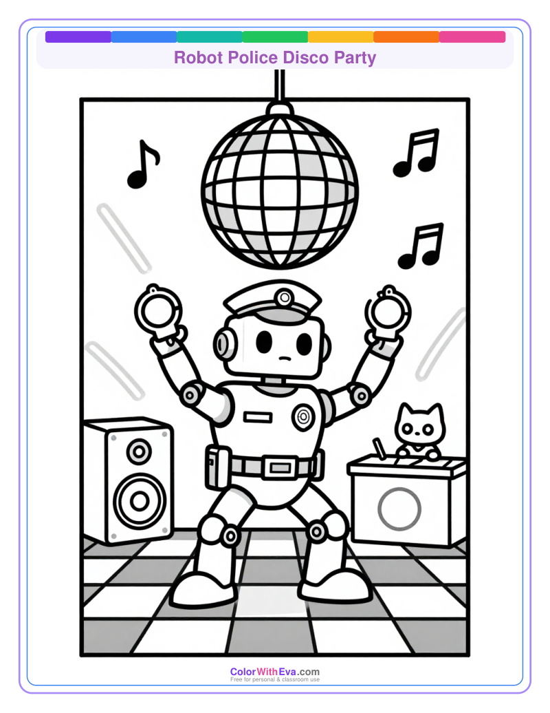 Robot Police Disco Party thumbnail