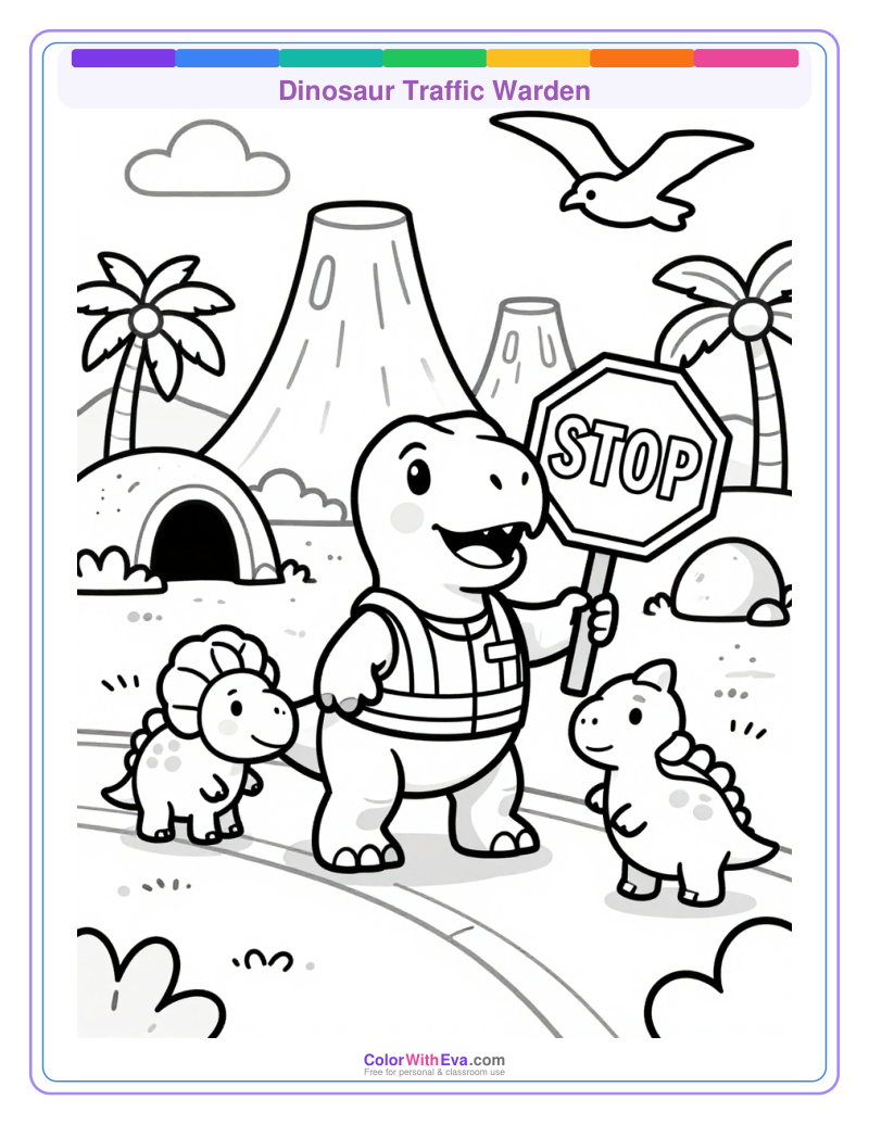 Dinosaur Traffic Warden thumbnail