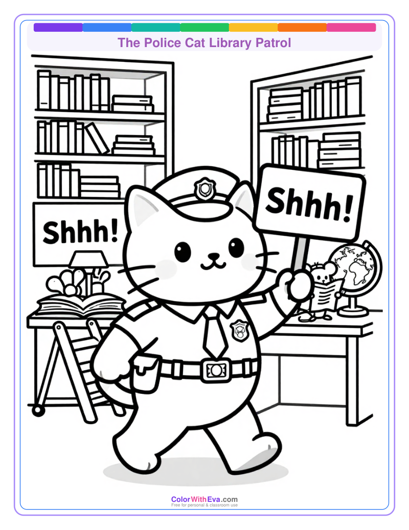 The Police Cat Library Patrol thumbnail