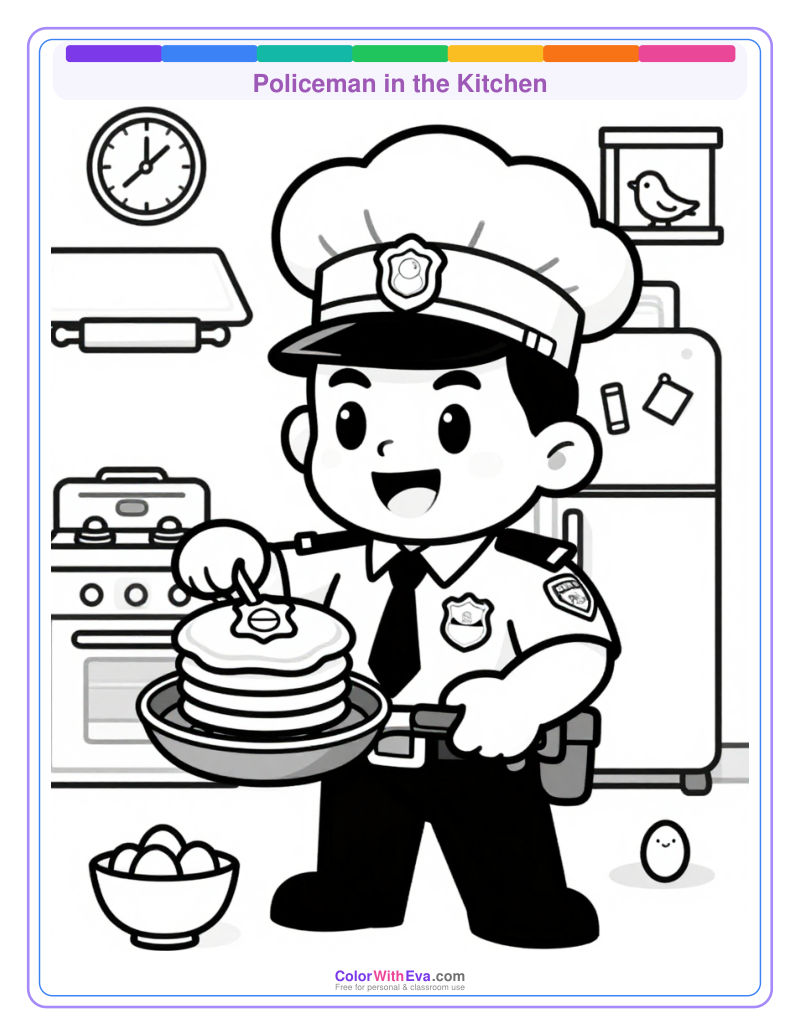 Policeman in the Kitchen thumbnail