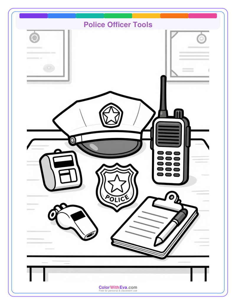 Police Officer Tools preview