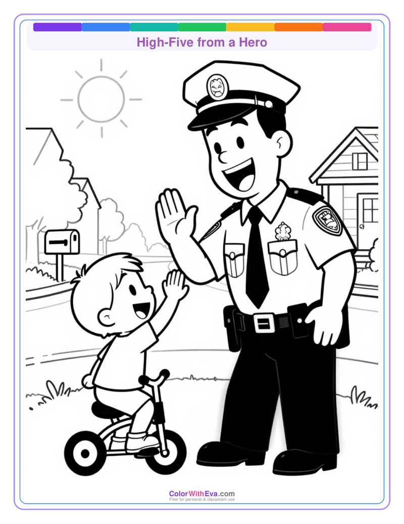 High-Five from a Hero preview