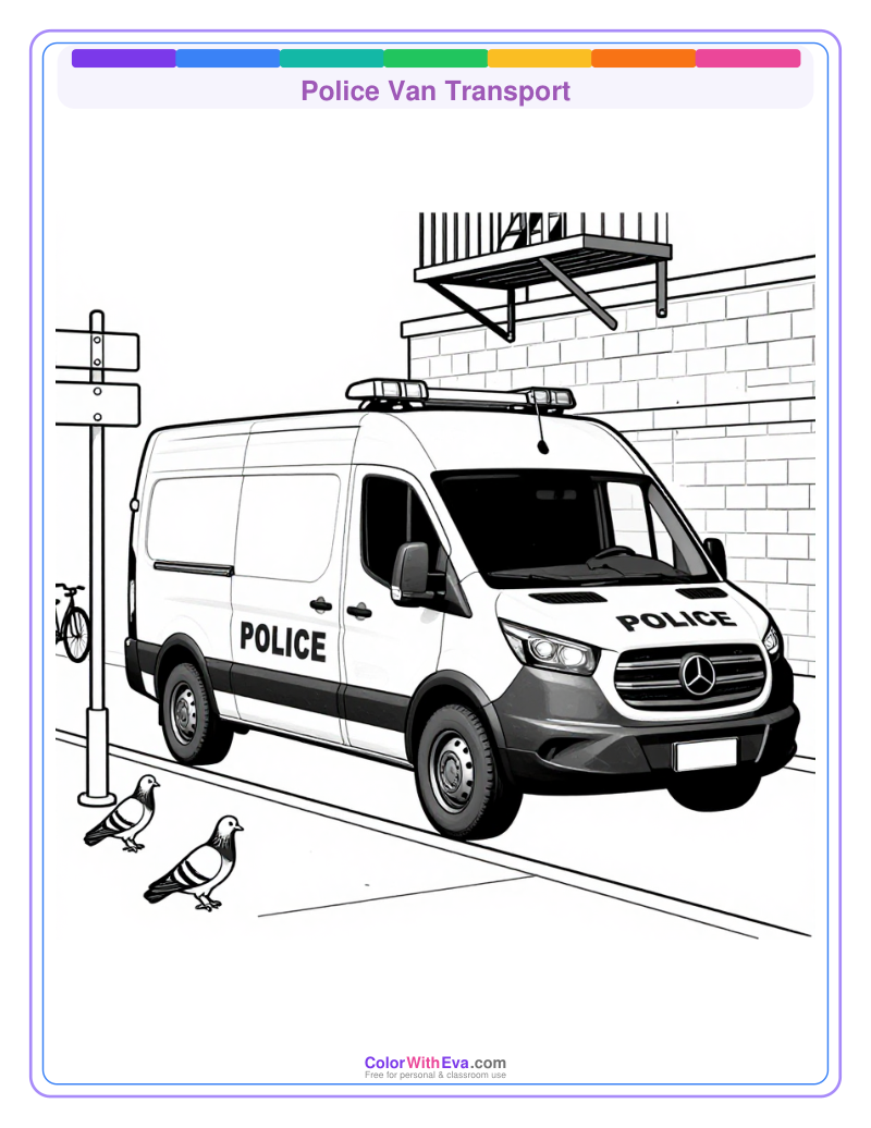 Police Van Transport preview