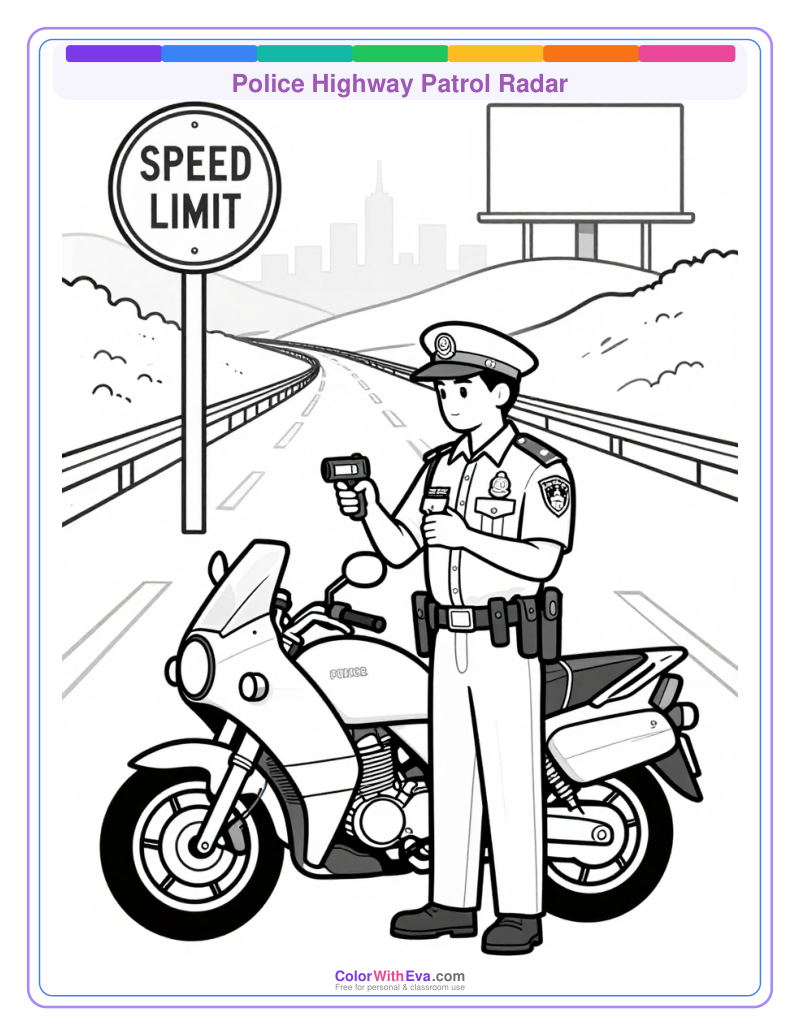 Police Highway Patrol Radar preview