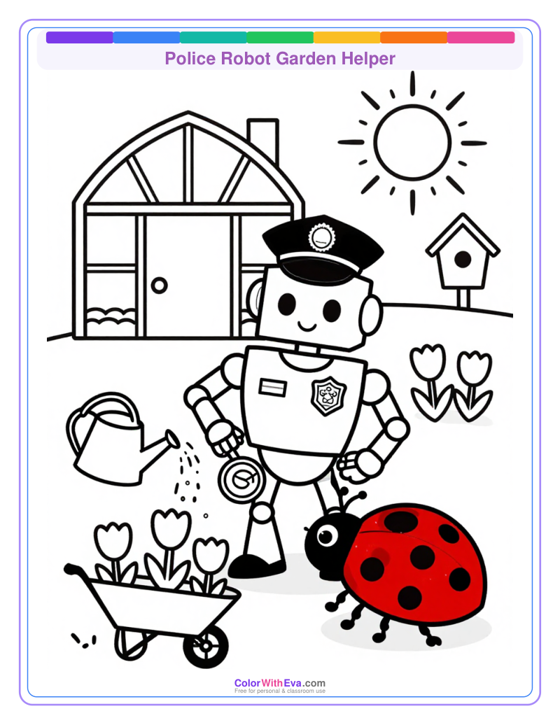 Police Robot Garden Helper thumbnail