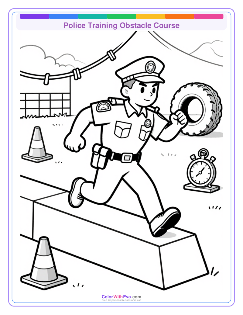 Police Training Obstacle Course preview