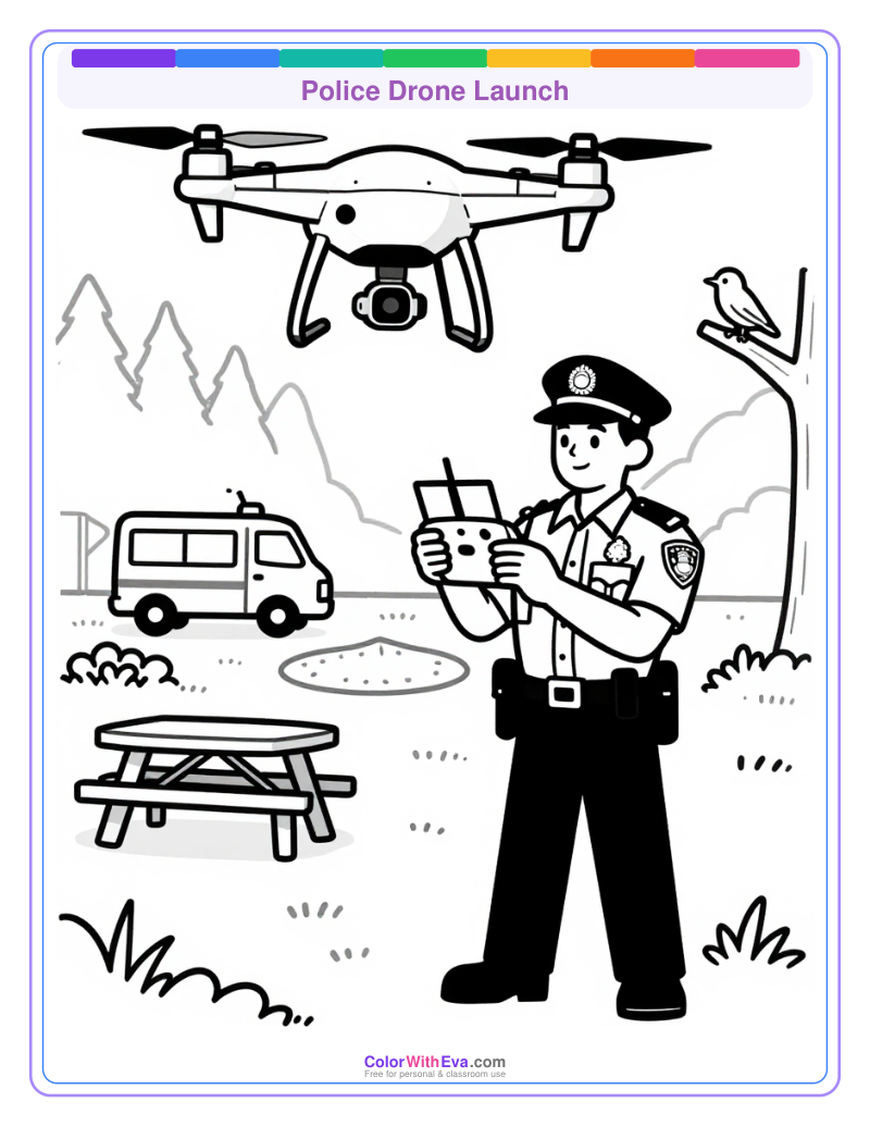 Police Drone Launch preview