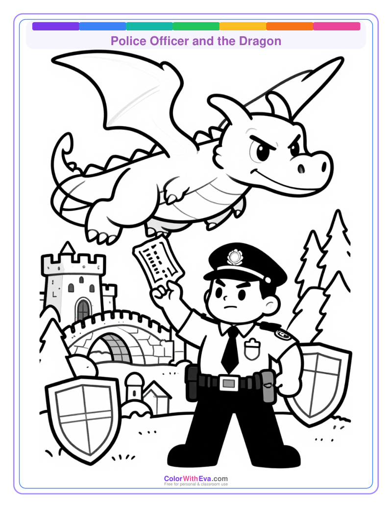 Police Officer and the Dragon thumbnail