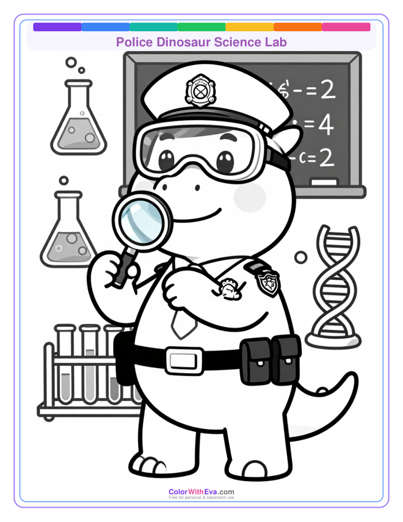 Police Dinosaur Science Lab thumbnail
