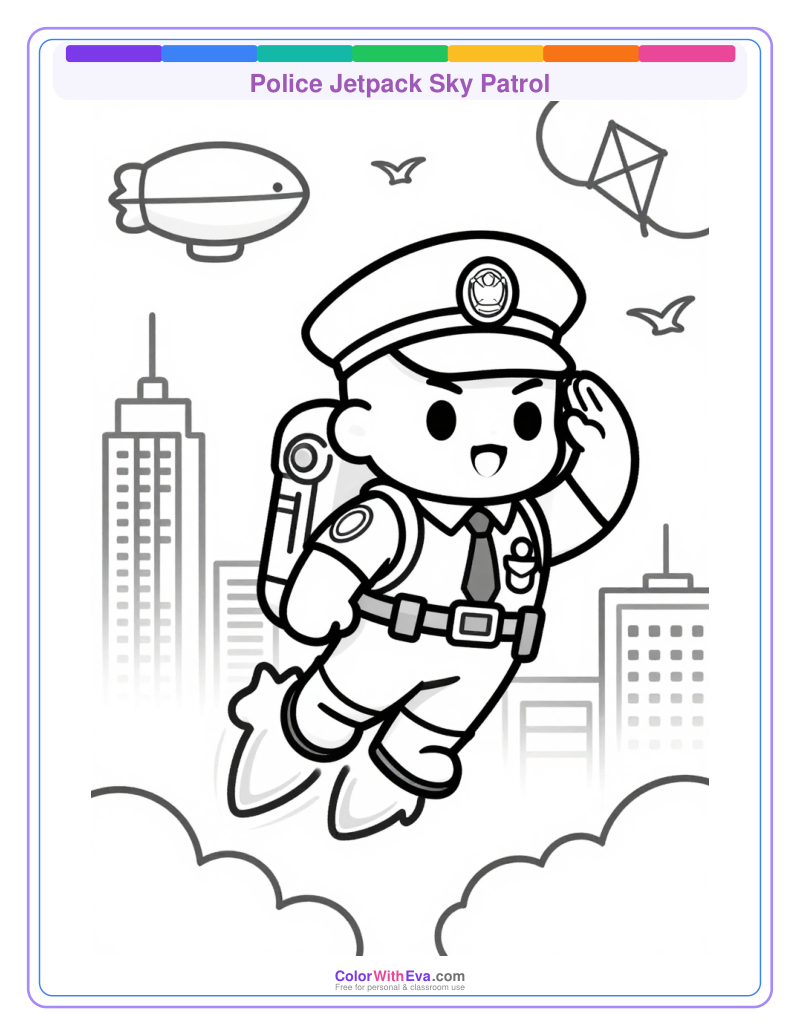 Police Jetpack Sky Patrol thumbnail