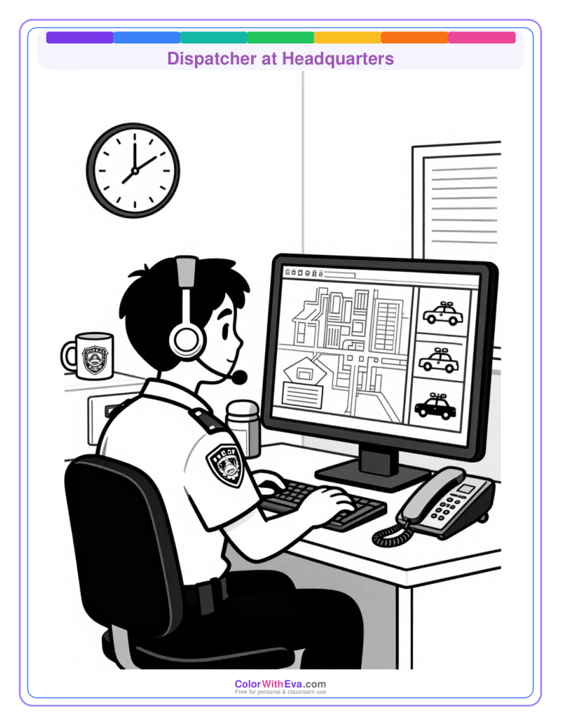 Dispatcher at Headquarters preview