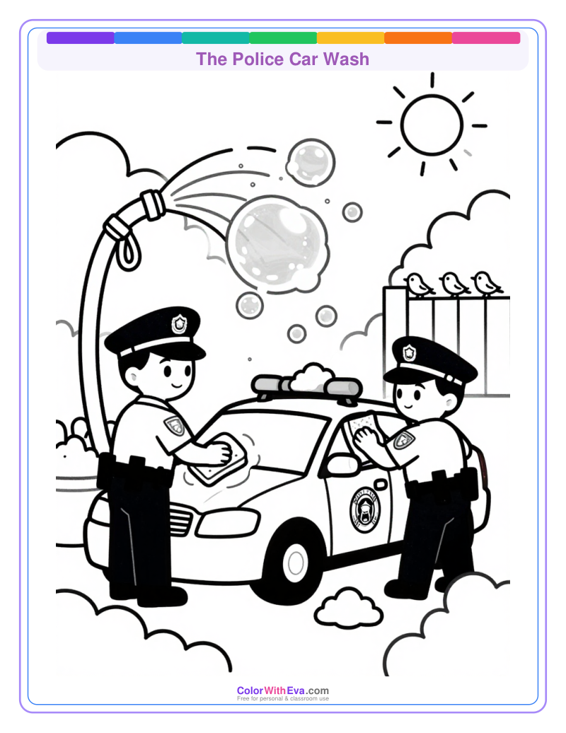 The Police Car Wash preview