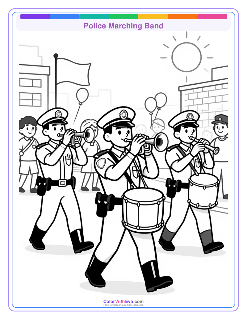Police Marching Band preview