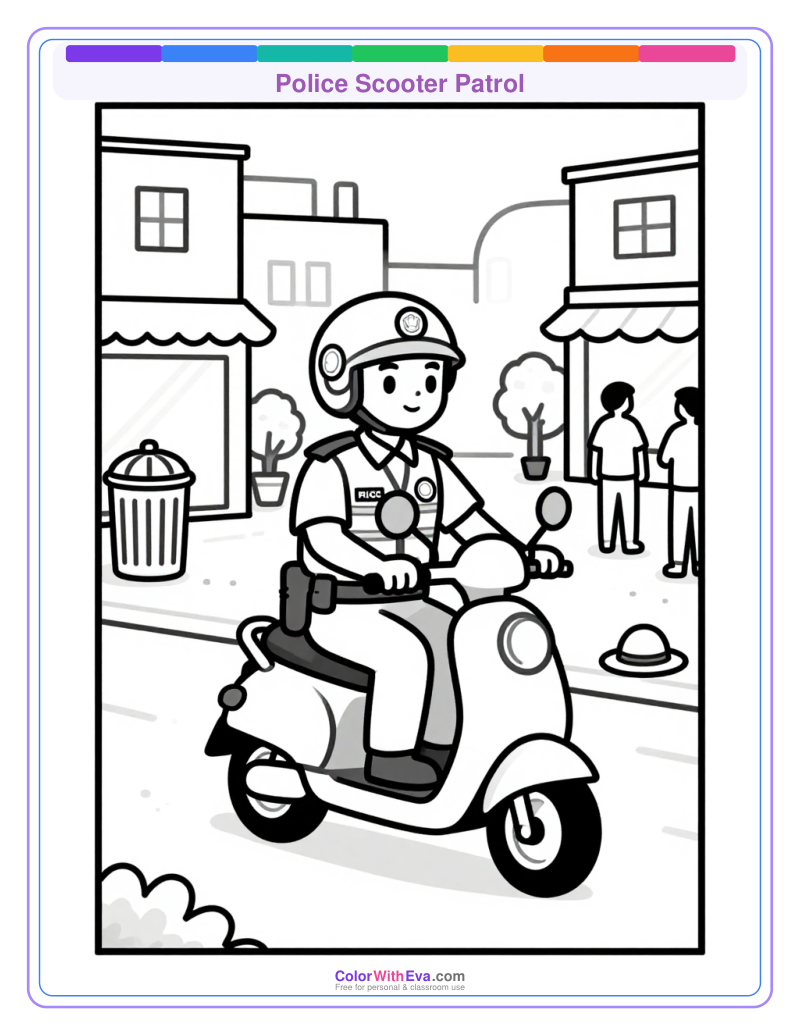 Police Scooter Patrol preview