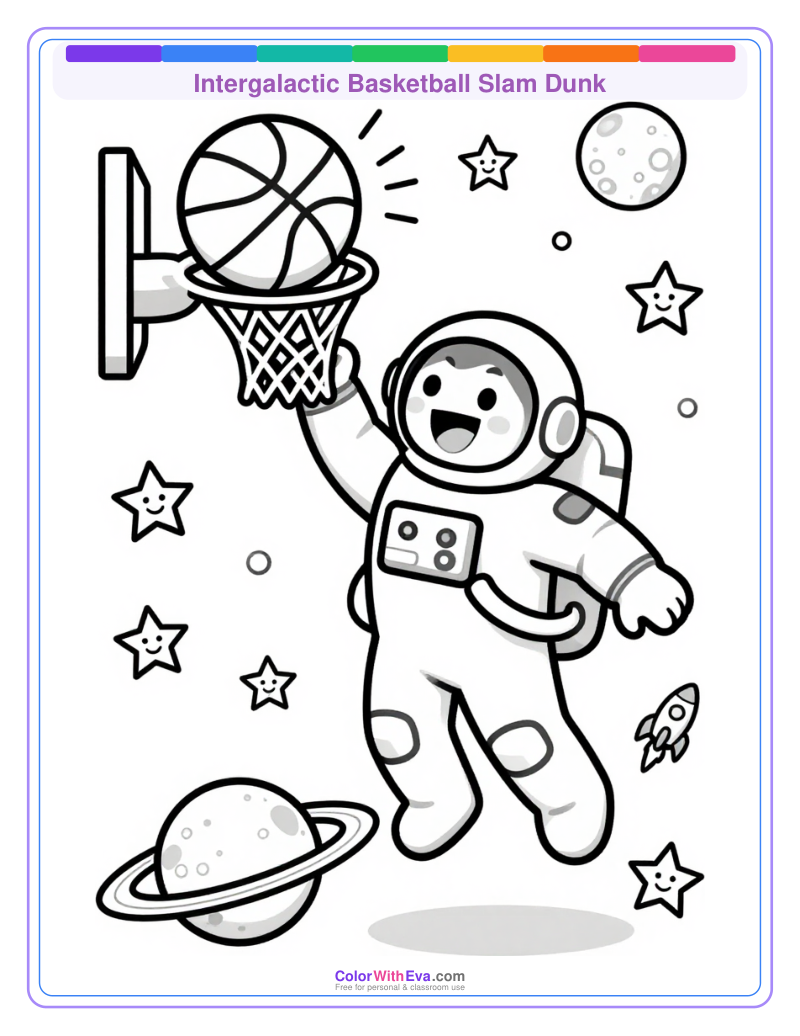 Intergalactic Basketball Slam Dunk thumbnail