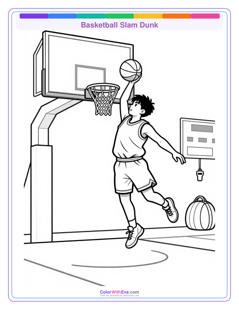 Basketball Slam Dunk preview