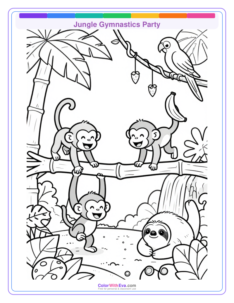 Jungle Gymnastics Party thumbnail