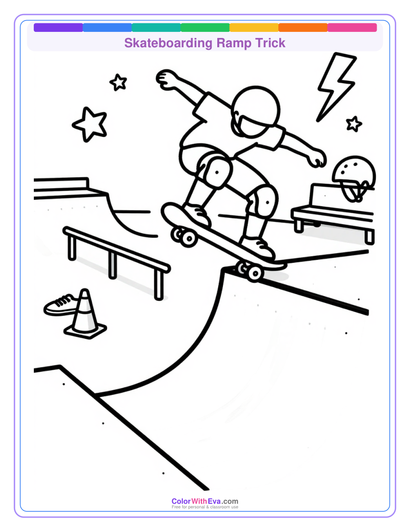 Skateboarding Ramp Trick preview