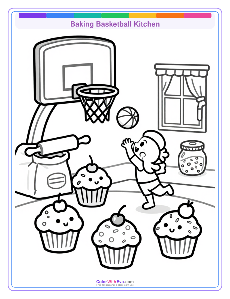 Baking Basketball Kitchen thumbnail