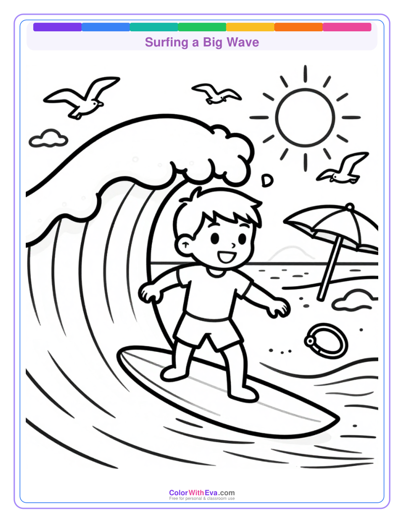 Surfing a Big Wave preview