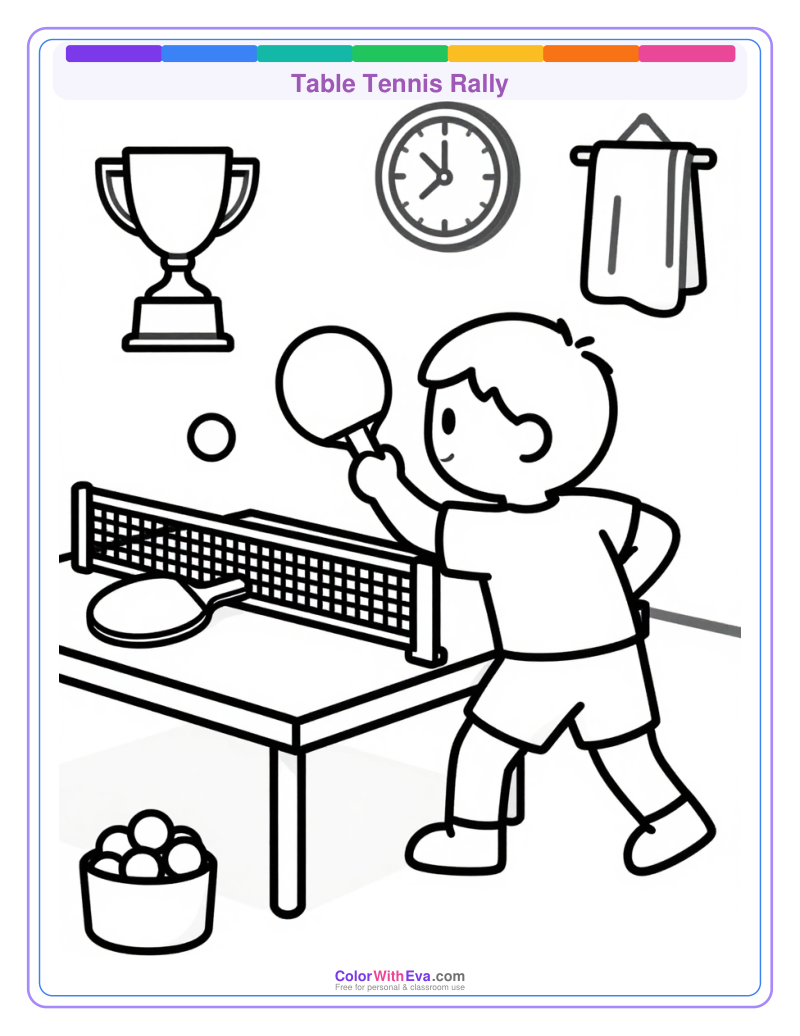 Table Tennis Rally preview