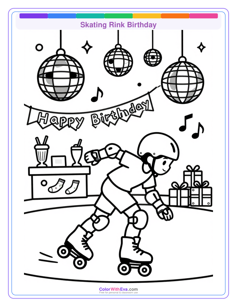 Skating Rink Birthday preview