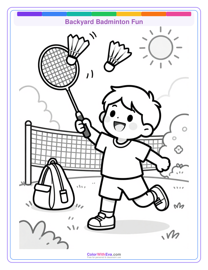 Backyard Badminton Fun preview