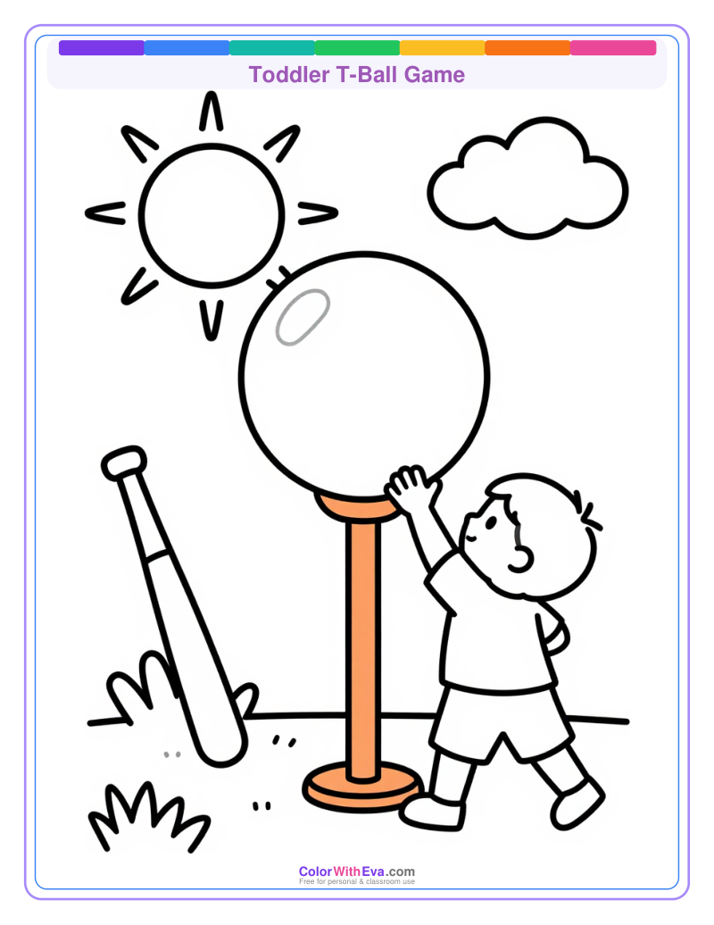 Toddler T-Ball Game preview