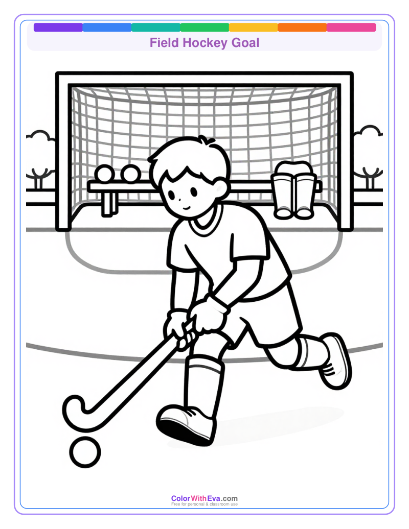 Field Hockey Goal preview