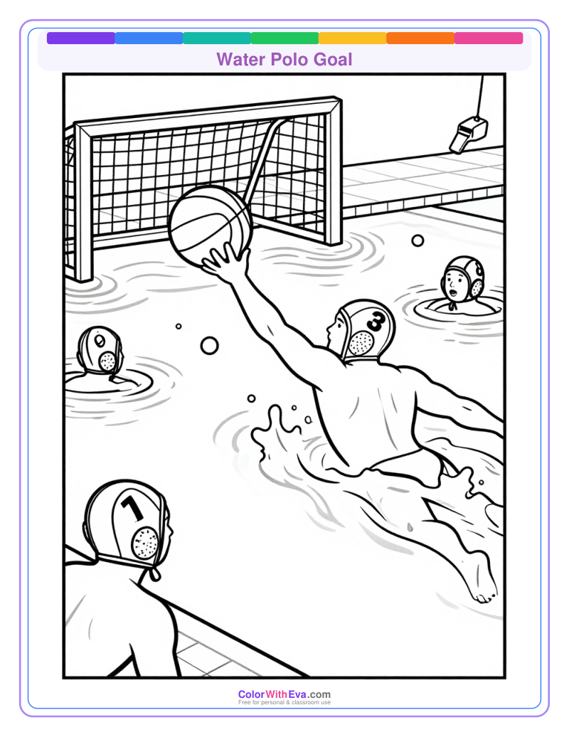 Water Polo Goal preview