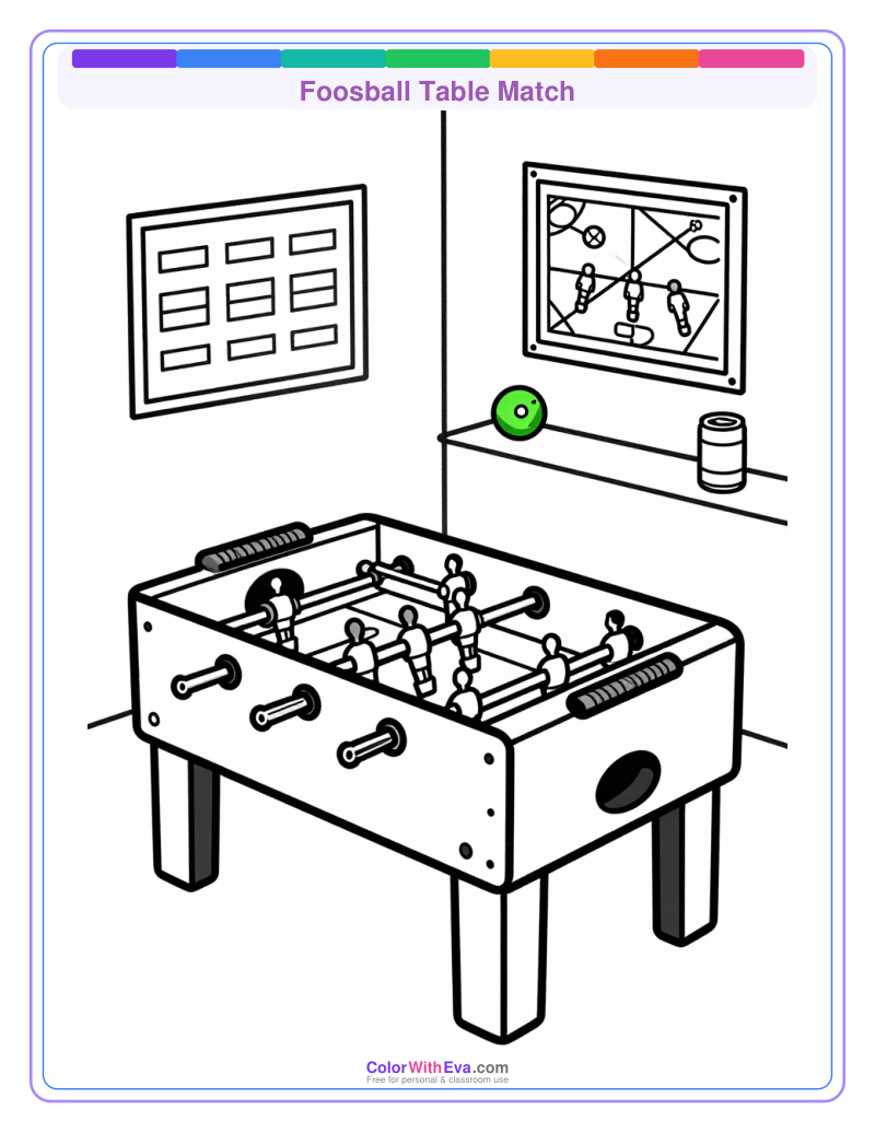 Foosball Table Match preview