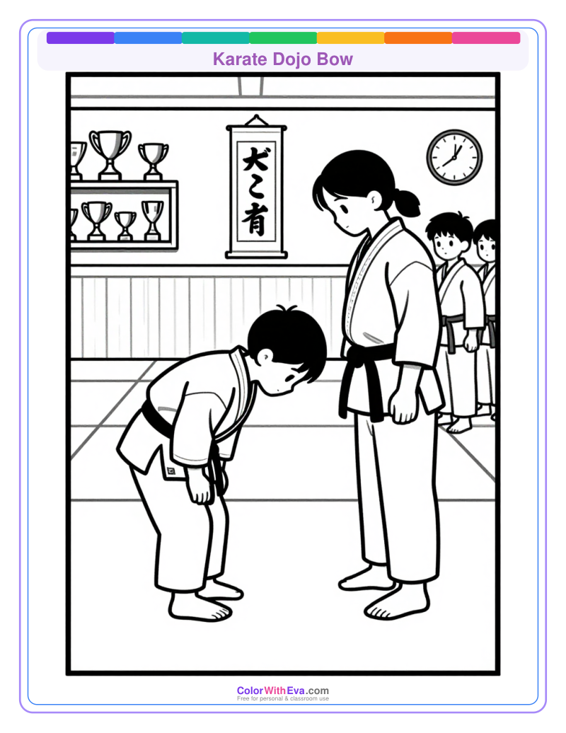 Karate Dojo Bow preview