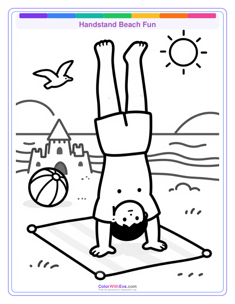 Handstand Beach Fun preview