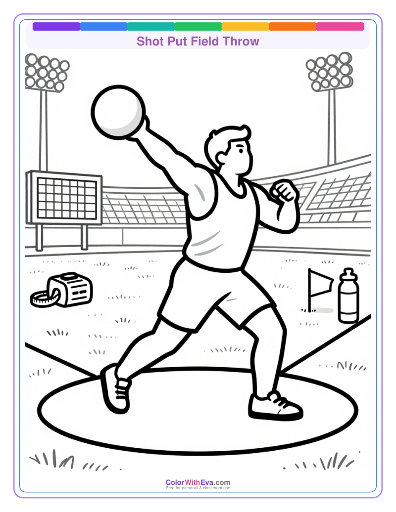 Shot Put Field Throw preview