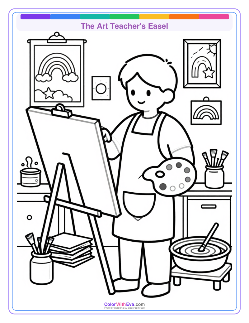 The Art Teacher's Easel preview