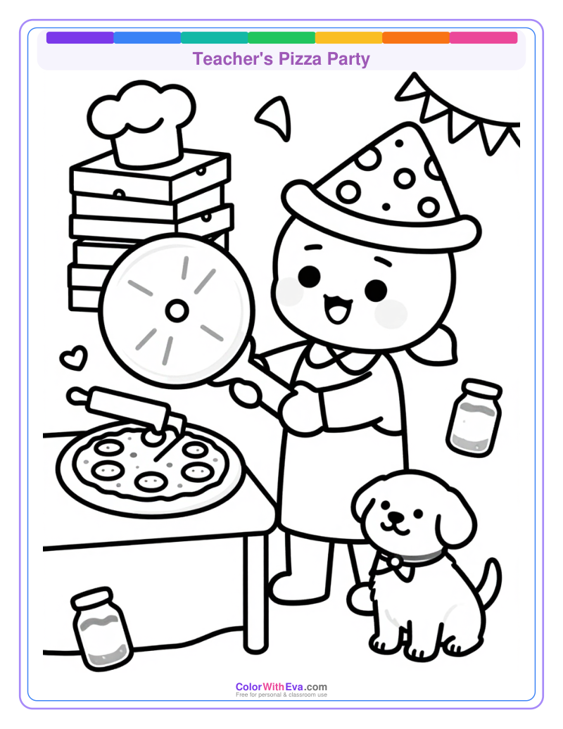Teacher's Pizza Party preview
