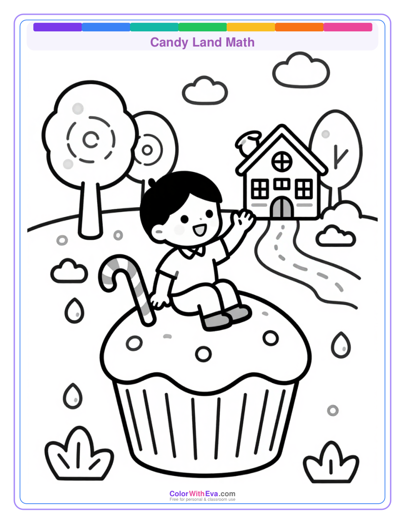 Candy Land Math preview